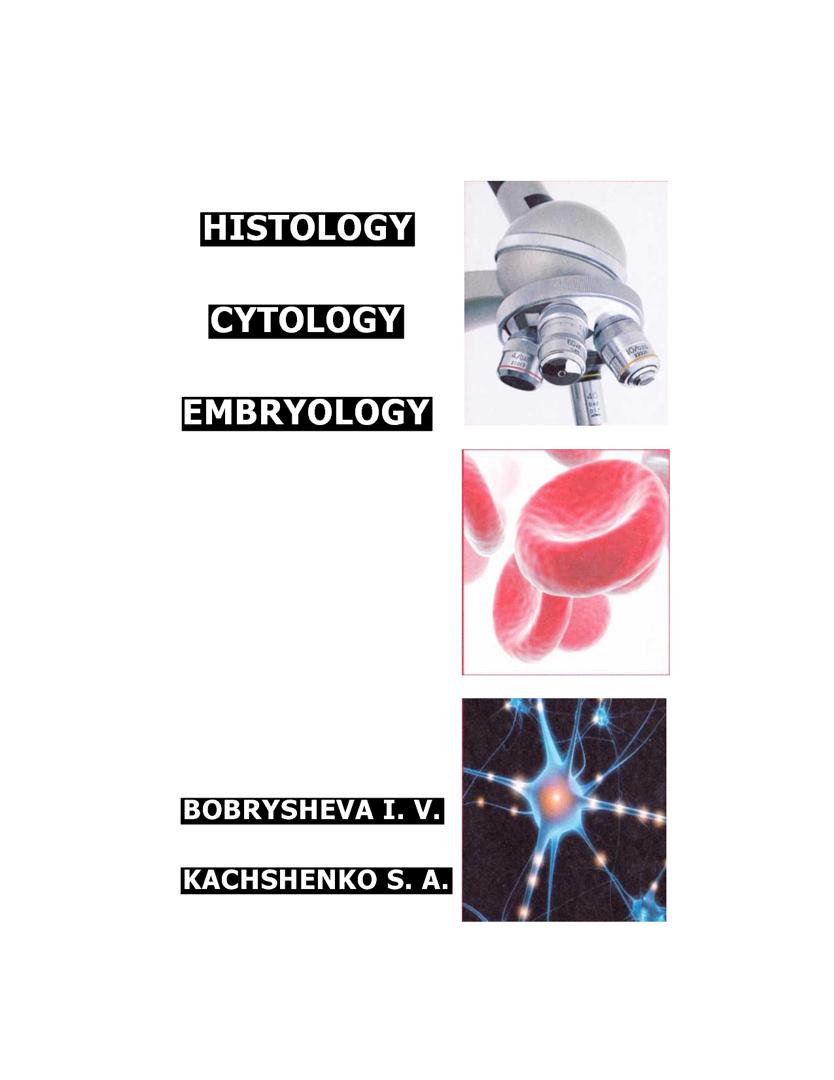 Bobrysheva I. V. Histology, Cytology, Embryology