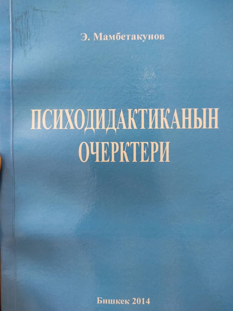 Психодидактиканын очерктери